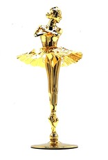 Crystal Temptations Miscellaneous - Miniature Ballet Dancer Gilded with Swarovski