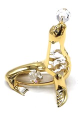 Crystal Temptations Miscellaneous - Miniature Seal Gold-plated and with Swarovski