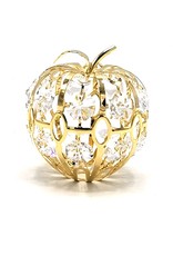 Crystal Temptations Miscellaneous - Miniature Apple Gold-plated and with Swarovski