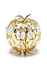 Crystal Temptations Miscellaneous - Miniature Apple Gold-plated and with Swarovski