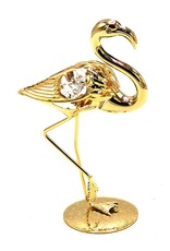 Crystal Temptations Miscellaneous - Miniatuur Flamingo Verguld en met Swarovski