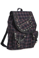 Banned Backpacks - Banned Yamy Tartan backpack multicolor