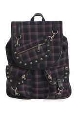 Banned Backpacks - Banned Yamy Tartan backpack multicolor