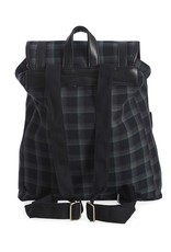 Banned Backpacks - Banned Yamy Tartan Backpack grey-black