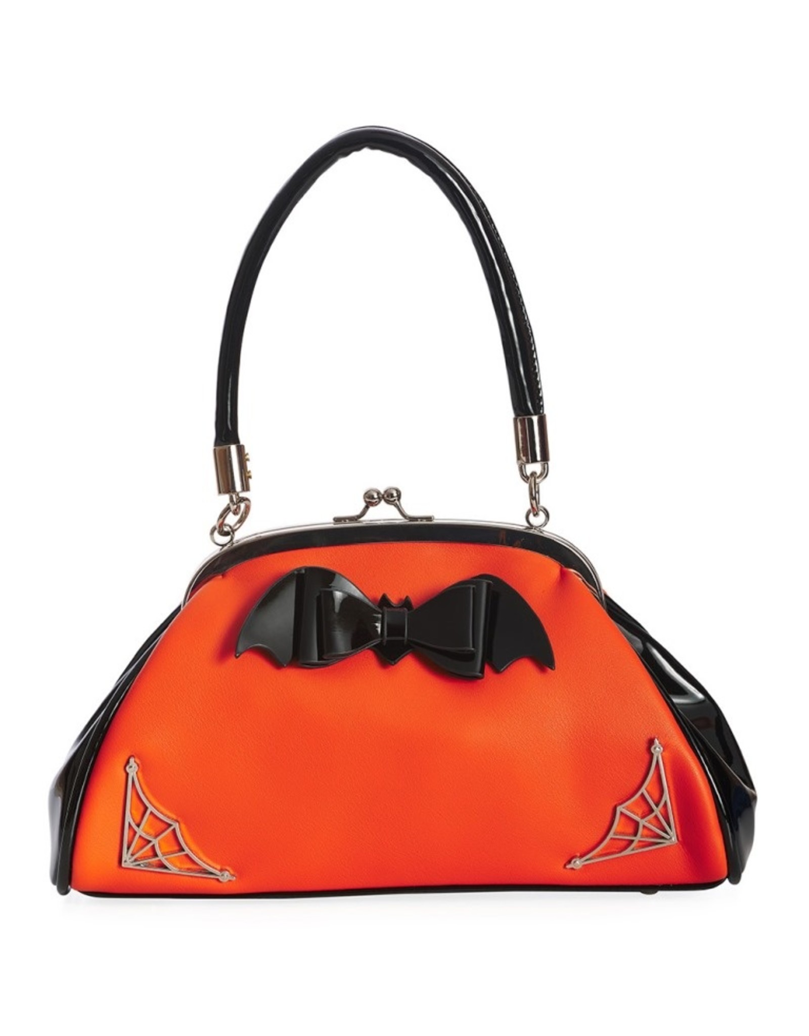Banned Retro bags  Vintage bags - Old Hallows Eve Handbag Orange-Black
