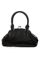 Banned Retro bags  Vintage bags - Night Lovers Handbag Black Lacquer