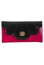 Banned Retro bags  Vintage bags - Scalloped Vintage Purse red