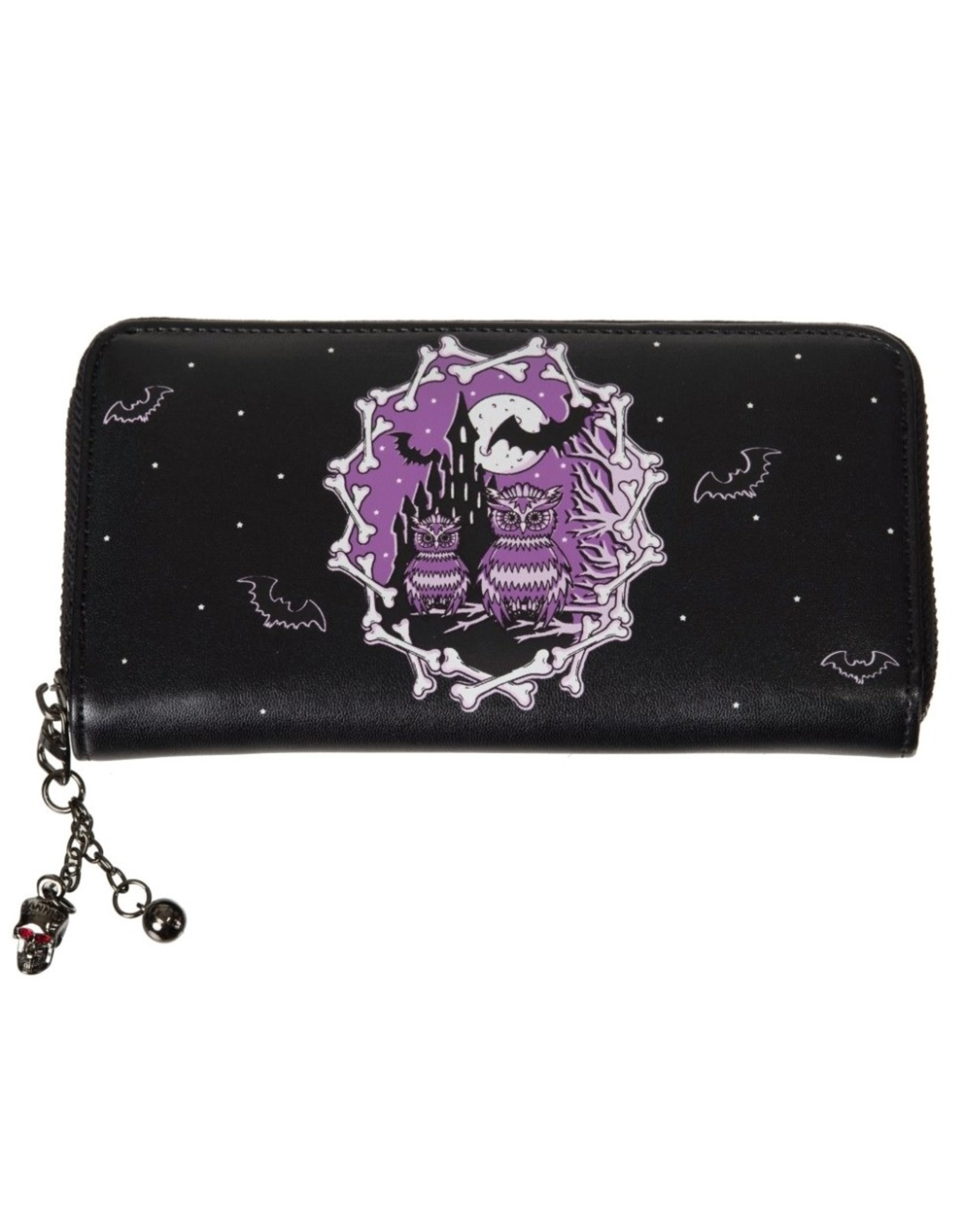 Banned Fantasy wallets and purses - Secret Obsession Wallet with Owls and Bats