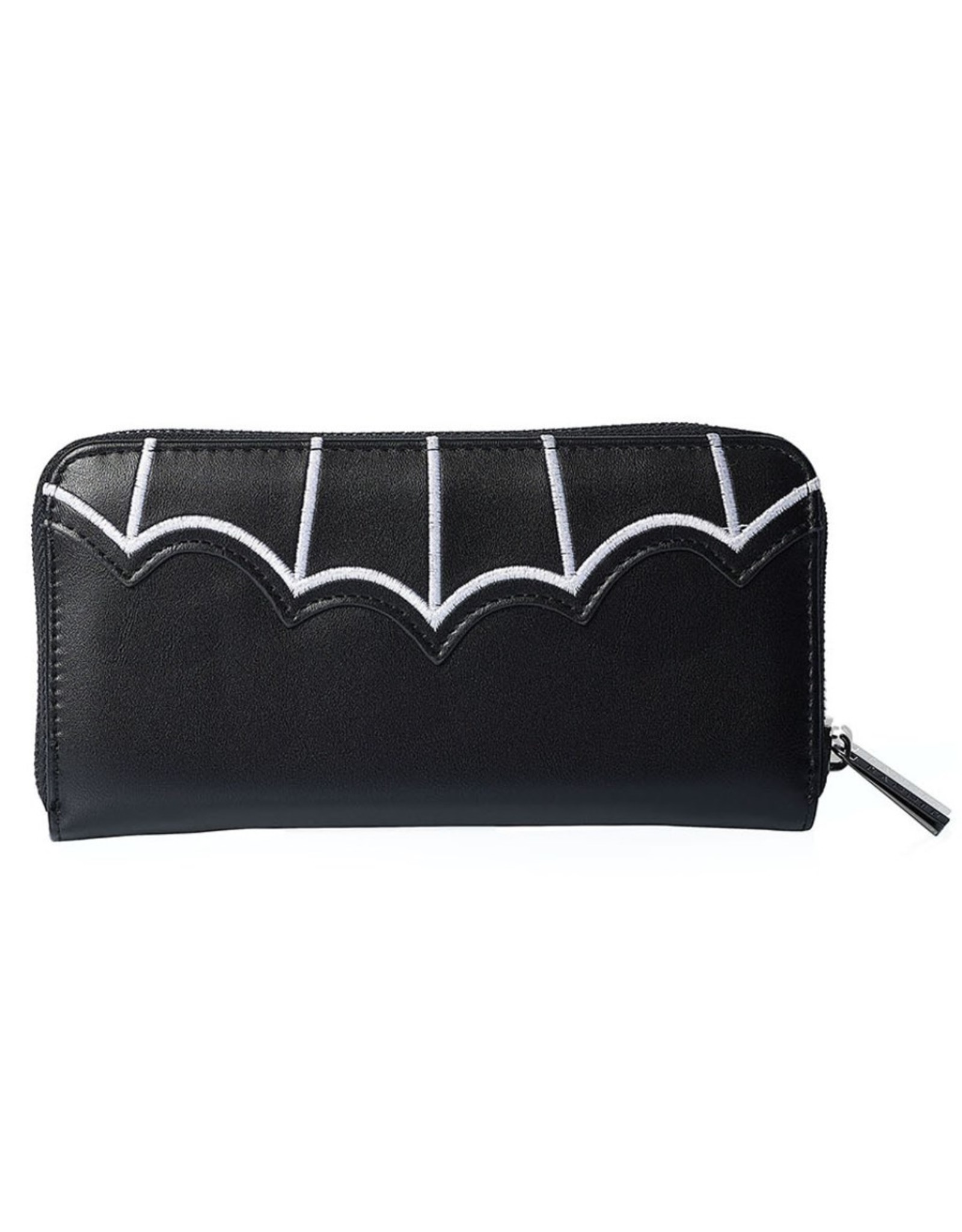 Banned Gothic wallets and Purses - Banned Salem Wallet with embroidered Bats