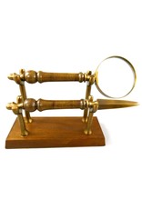 JB Miscellaneous - Magnifying Glass and Letter Opener  on a Stand