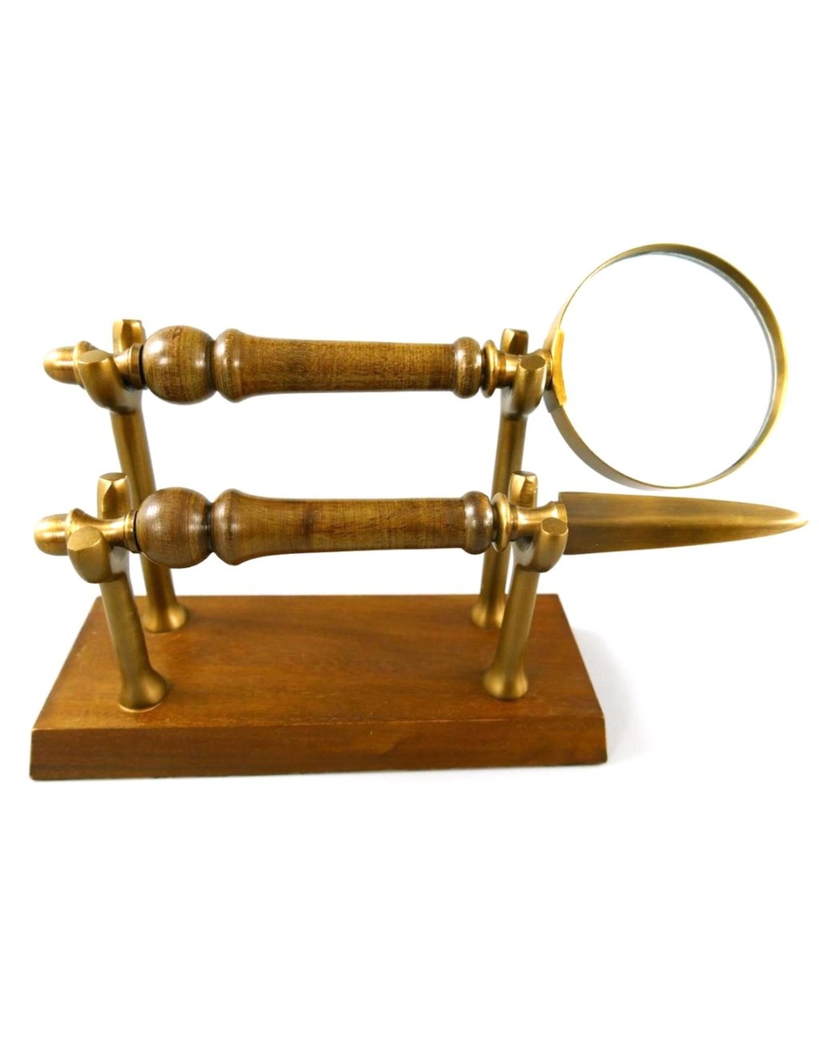 JB Miscellaneous - Magnifying Glass and Letter Opener  on a Stand