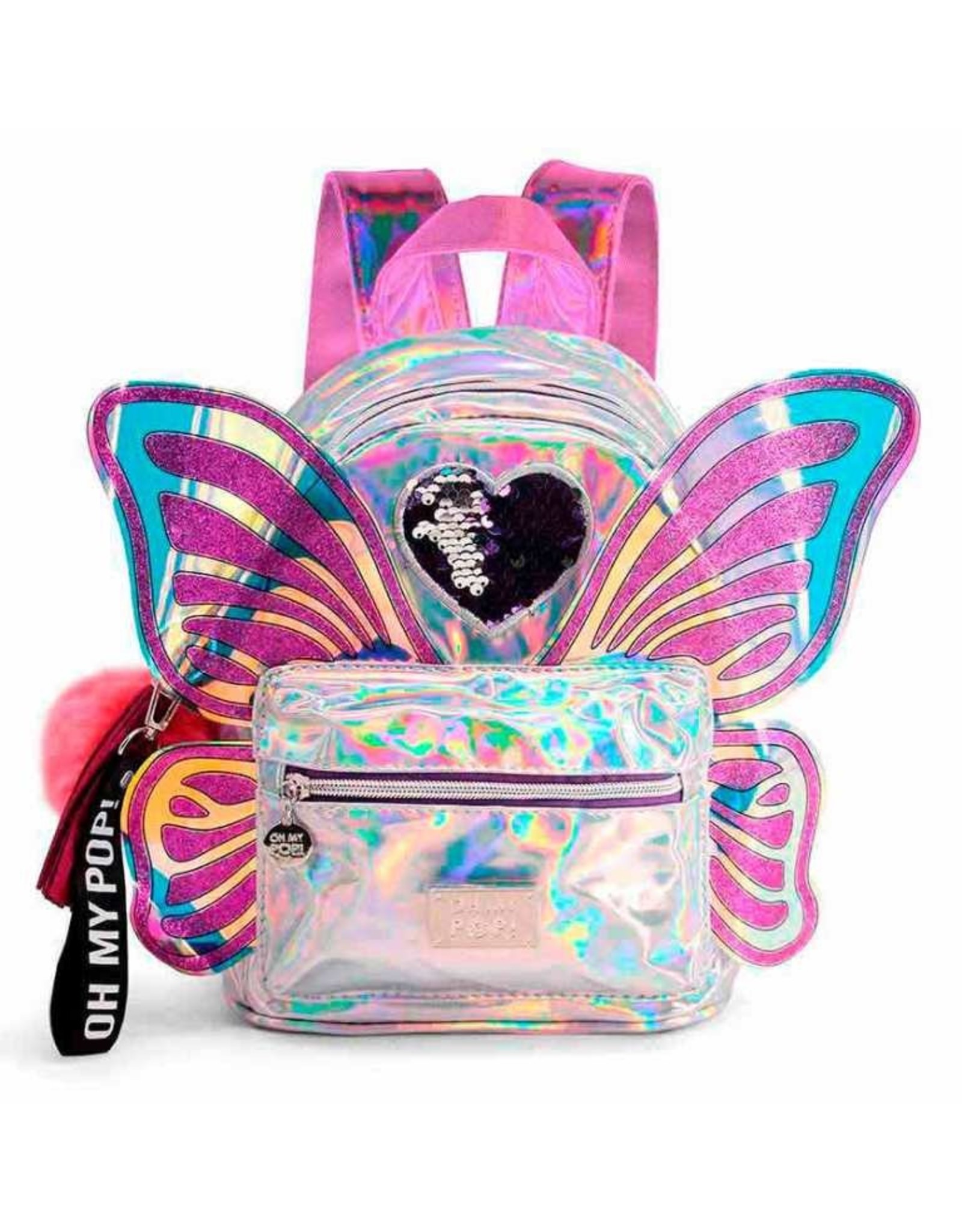 Oh my Pop! Fantasy bags - Oh my Pop! holographic Backpack Butterfly Wings