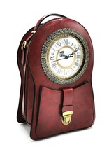 Magic Bags Gothic tassen Steampunk tassen -   Steampunk Rugtas met Echt Werkende Klok d.rood