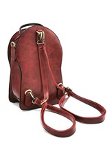 Magic Bags Gothic bags Steampunk bags - Steampunk Backpack with Real Working Clock d.red