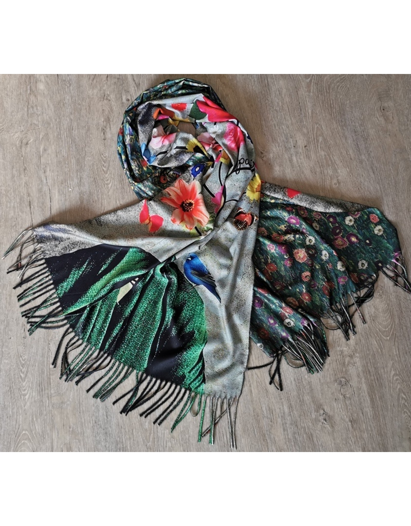 Miscellaneous - Frida Kahlo Passion Scarf-Wrap 180x70cm