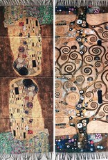 Miscellaneous - Shawl The Kiss Gustav Klimt - Double-sided 180cm