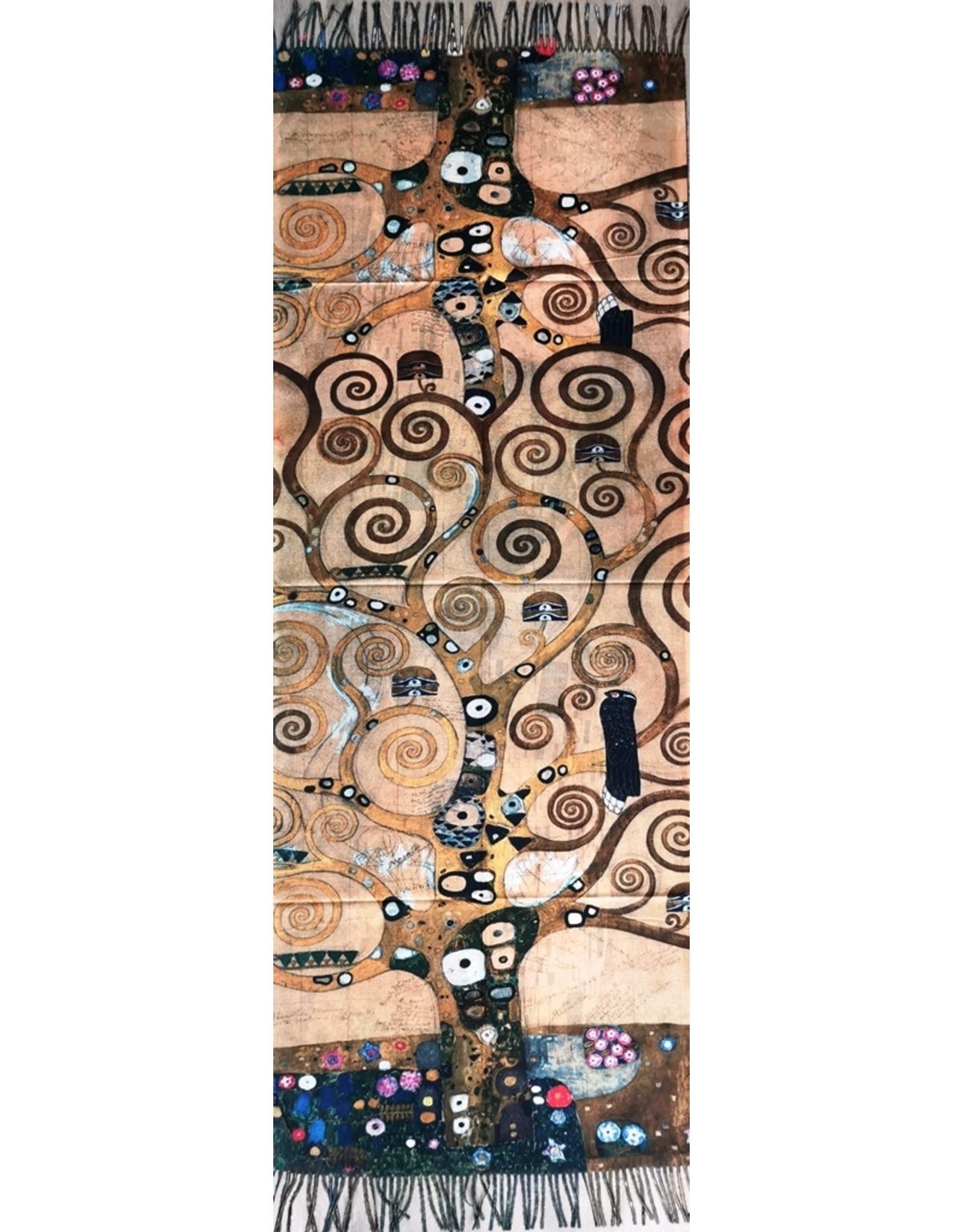 Miscellaneous - Shawl The Kiss Gustav Klimt - Double-sided 180cm