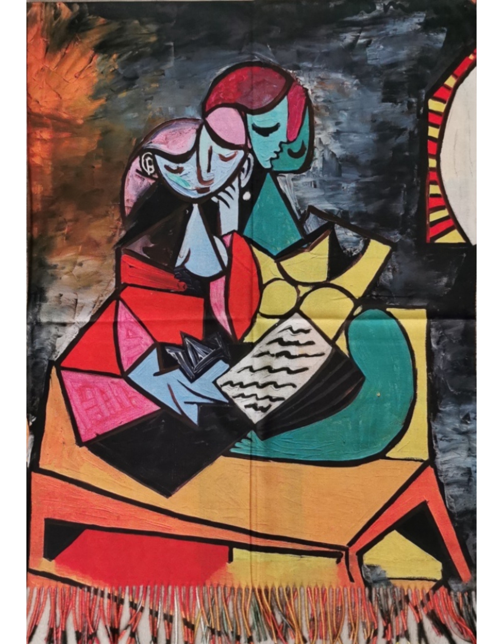 Miscellaneous - De Les Pablo Picasso Sjaal - Dubbelzijdig