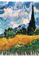 Miscellaneous - Vincent van Gogh Wheatfield with Cypresses shawl doublesided