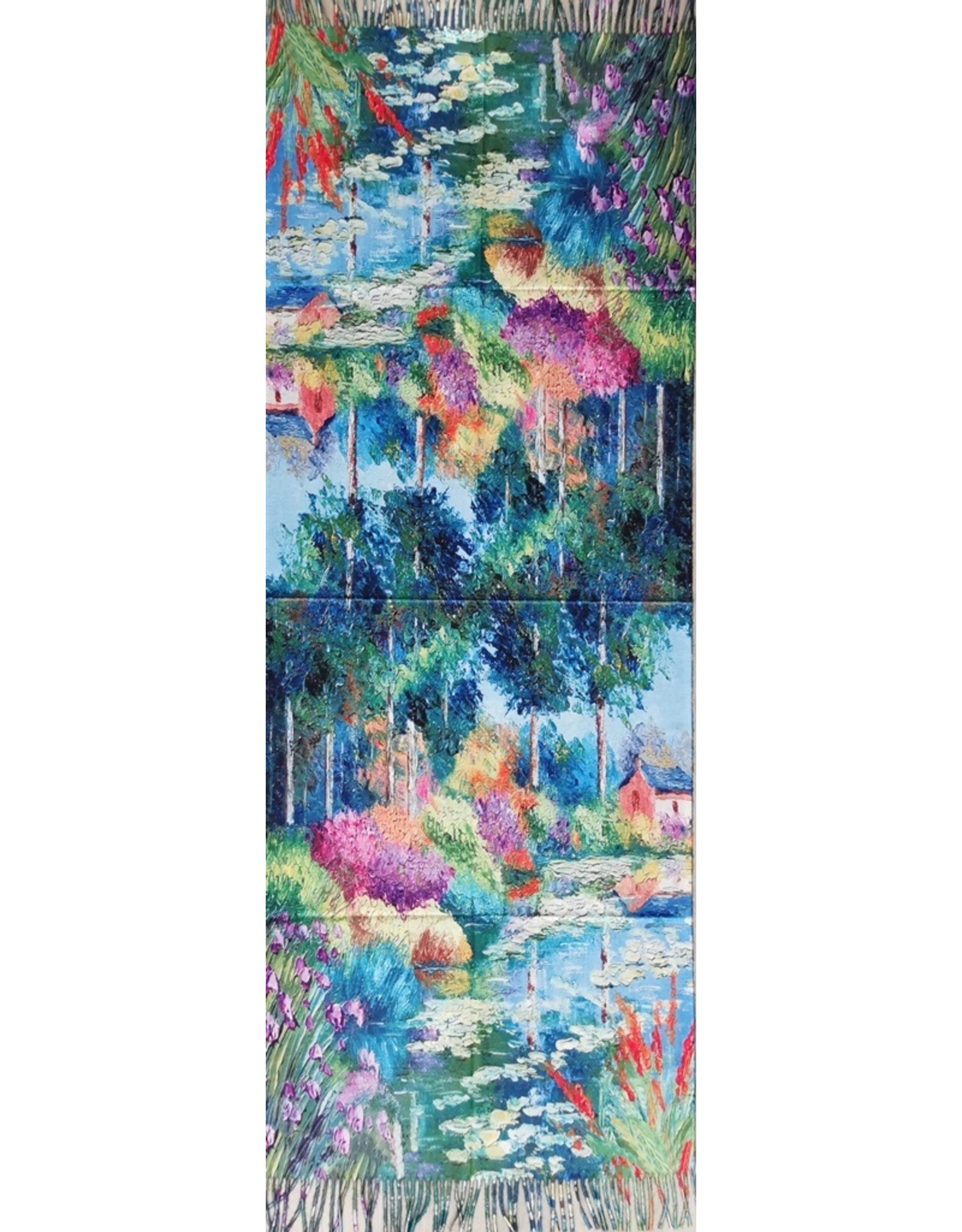 Miscellaneous - Kersenbloesem sjaal dubbelzijdig