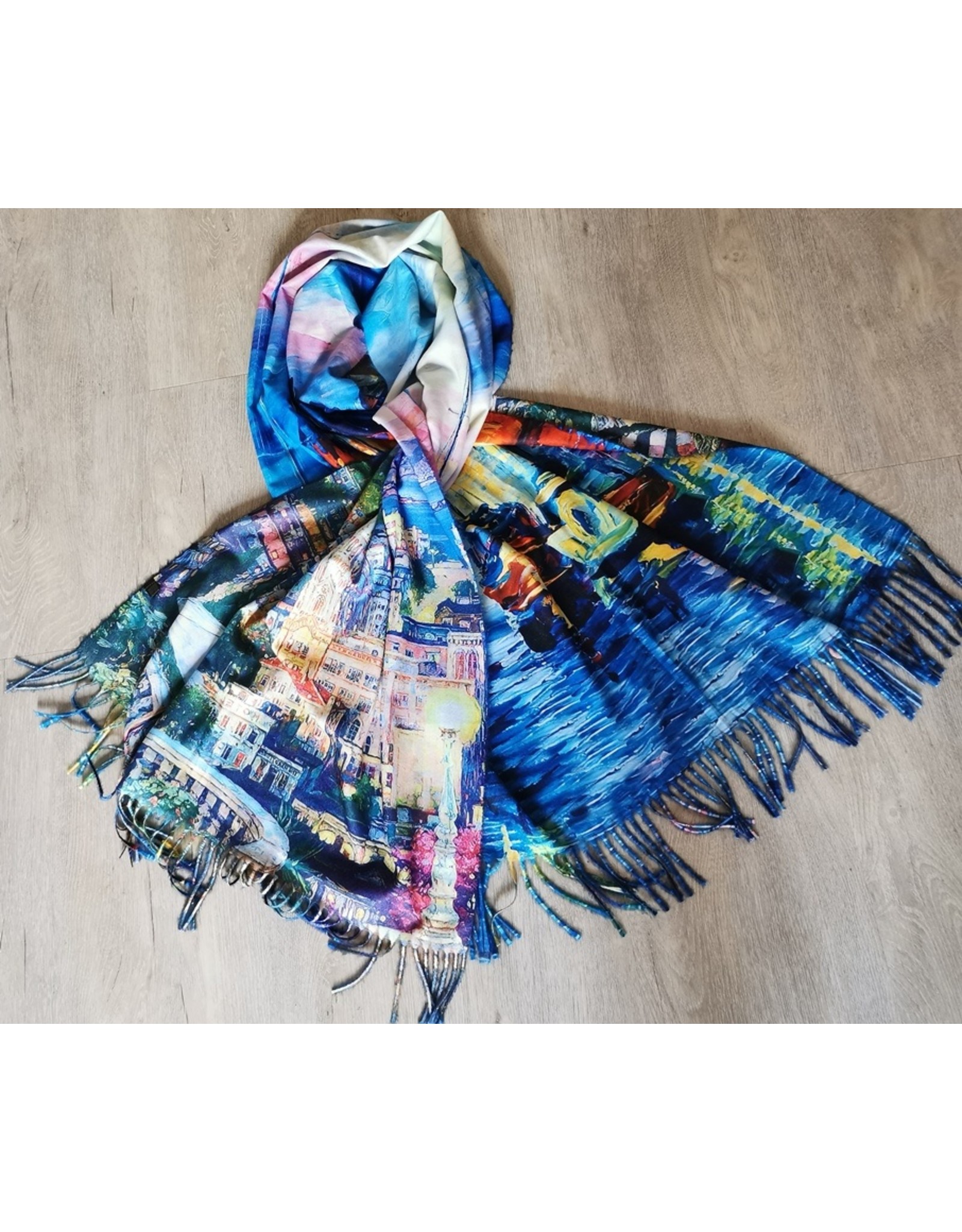 Miscellaneous - Cao Yong My Balcony shawl doublesided