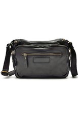 HillBurry Leather bags - HillBurry Shoulder bag Washed Leather black