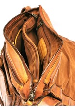 HillBurry Leather Shoulder bags  Leather crossbody bags - Hillburry shoulder bag holster cover washed leather cognac