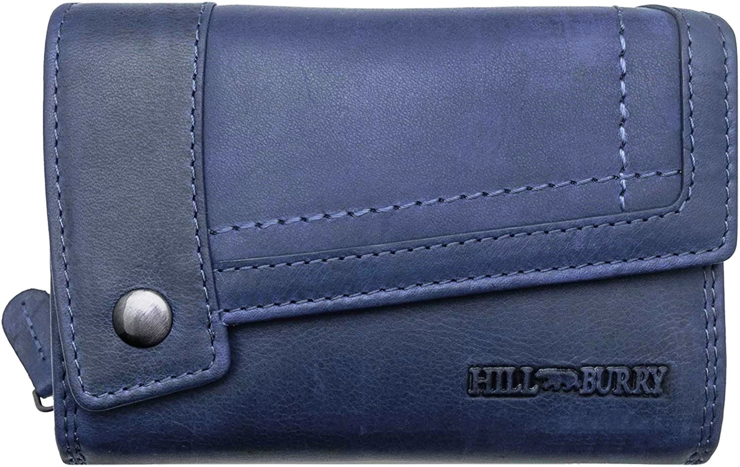 De authentieke Ridge portemonnee | minimalistische metalen portemonnee met RFID-blokkering - geldclip | slanke portemonnee voor heren, zwart