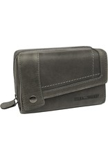 HillBurry Leather wallets - HillBurry Leather Wallet Grey  with RFID