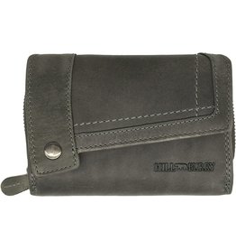 HillBurry HillBurry Leather Wallet Grey  with RFID