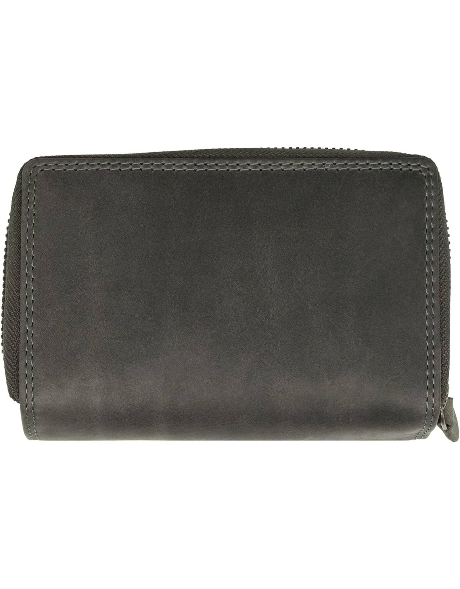 HillBurry Leather wallets - HillBurry Leather Wallet Grey  with RFID