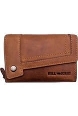 HillBurry Leren portemonnees - Hillburry leren portemonnee bruin (cognac)