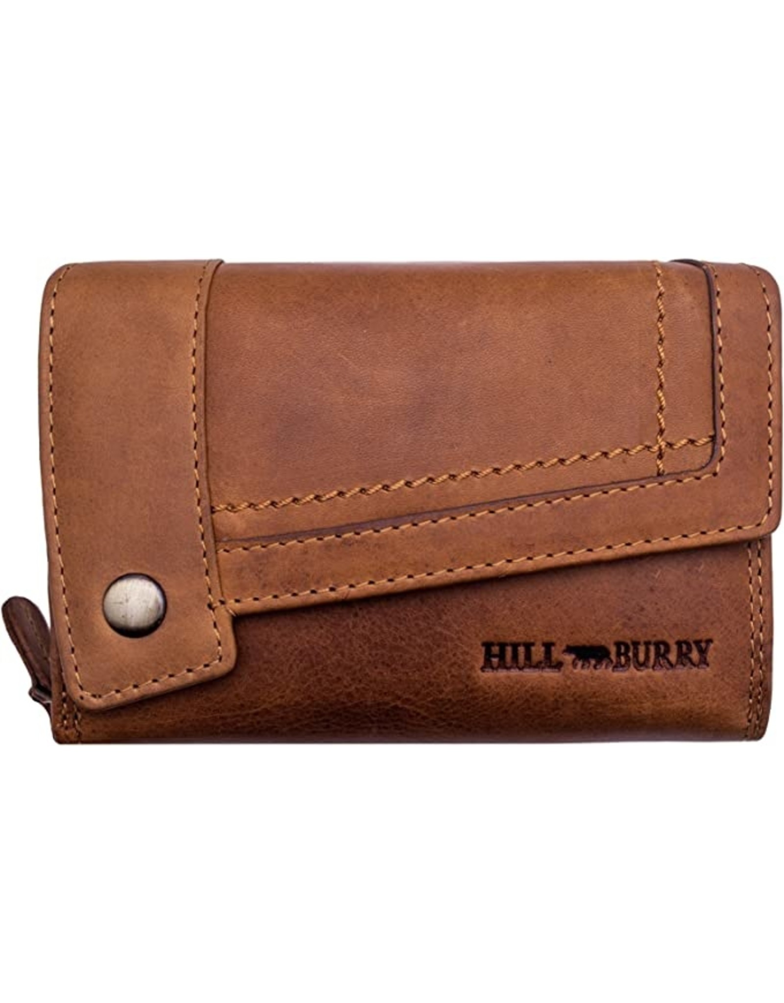 HillBurry Leather wallets - Hillburry leather wallet brown (cognac)