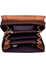 HillBurry Leather wallets - Hillburry leather wallet brown (cognac)