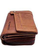 HillBurry Leather wallets - Hillburry leather wallet brown (cognac)