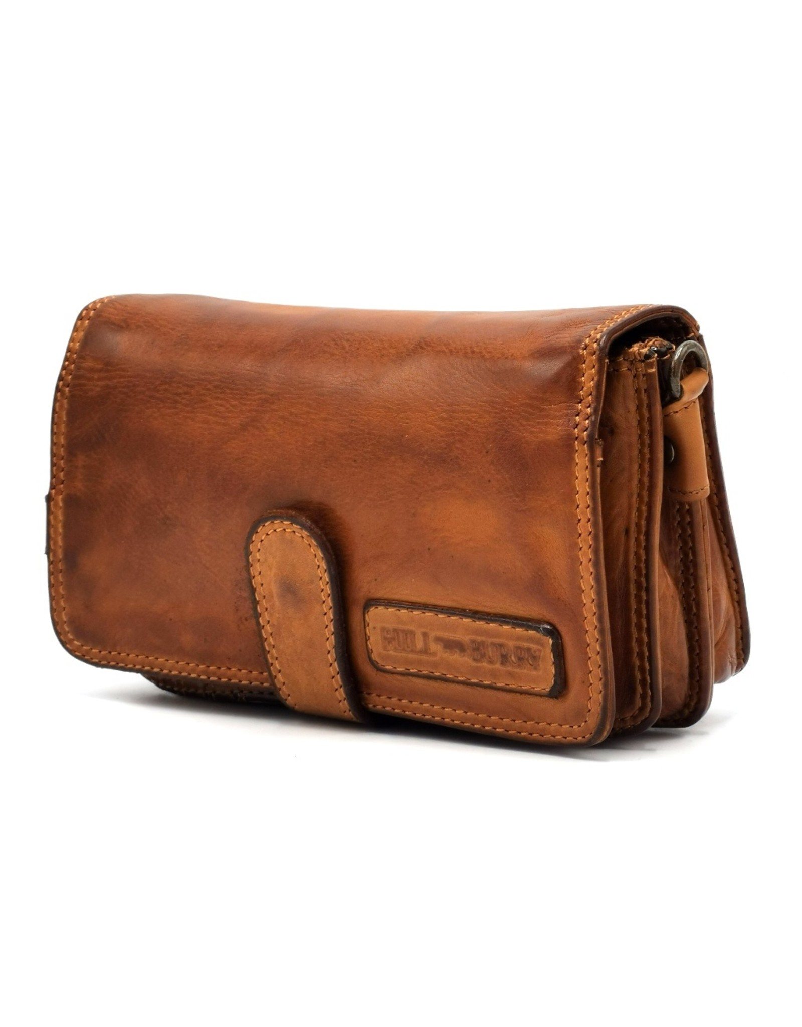 HillBurry Leather Festival bags, waist bags and belt bags - HillBurry Shoulder Bag-Wallet-Phone holder washed leather