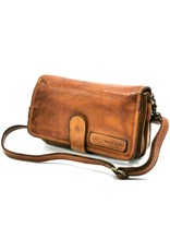 HillBurry Leather Festival bags, waist bags and belt bags - HillBurry Shoulder Bag-Wallet-Phone holder washed leather