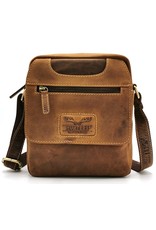 Hunters Leather shoulder bags Leather crossbody bags - Hunter crossbody bag Buffalo leather