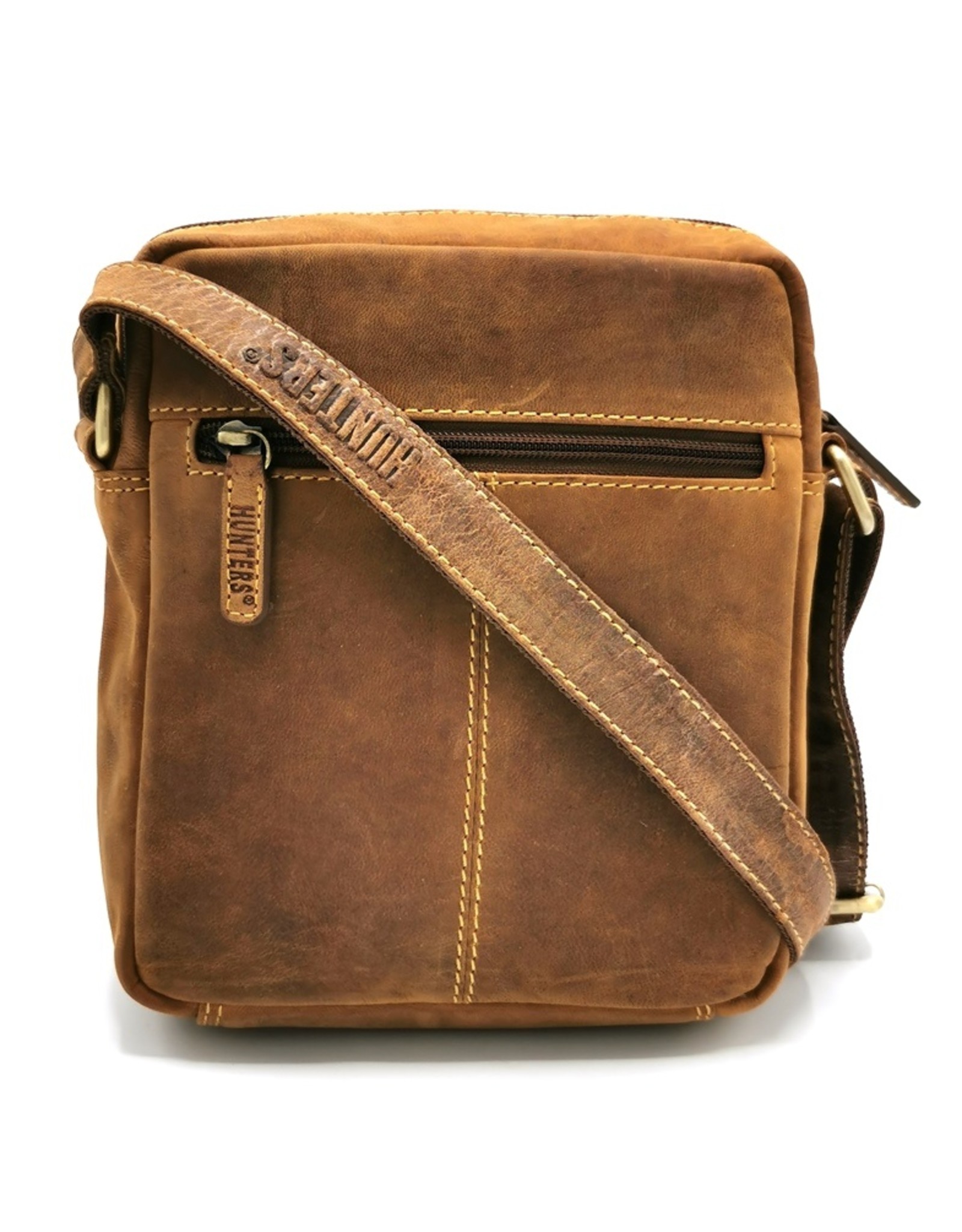 Hunter crossbody bag Buffalo leather brown Boutique Trukado