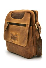 Hunters Leather shoulder bags Leather crossbody bags - Hunter crossbody bag Buffalo leather