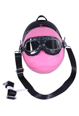 Magic Bags Fantasy bags and wallets - Motorbike helmet backpack-shoulder bag (pink)