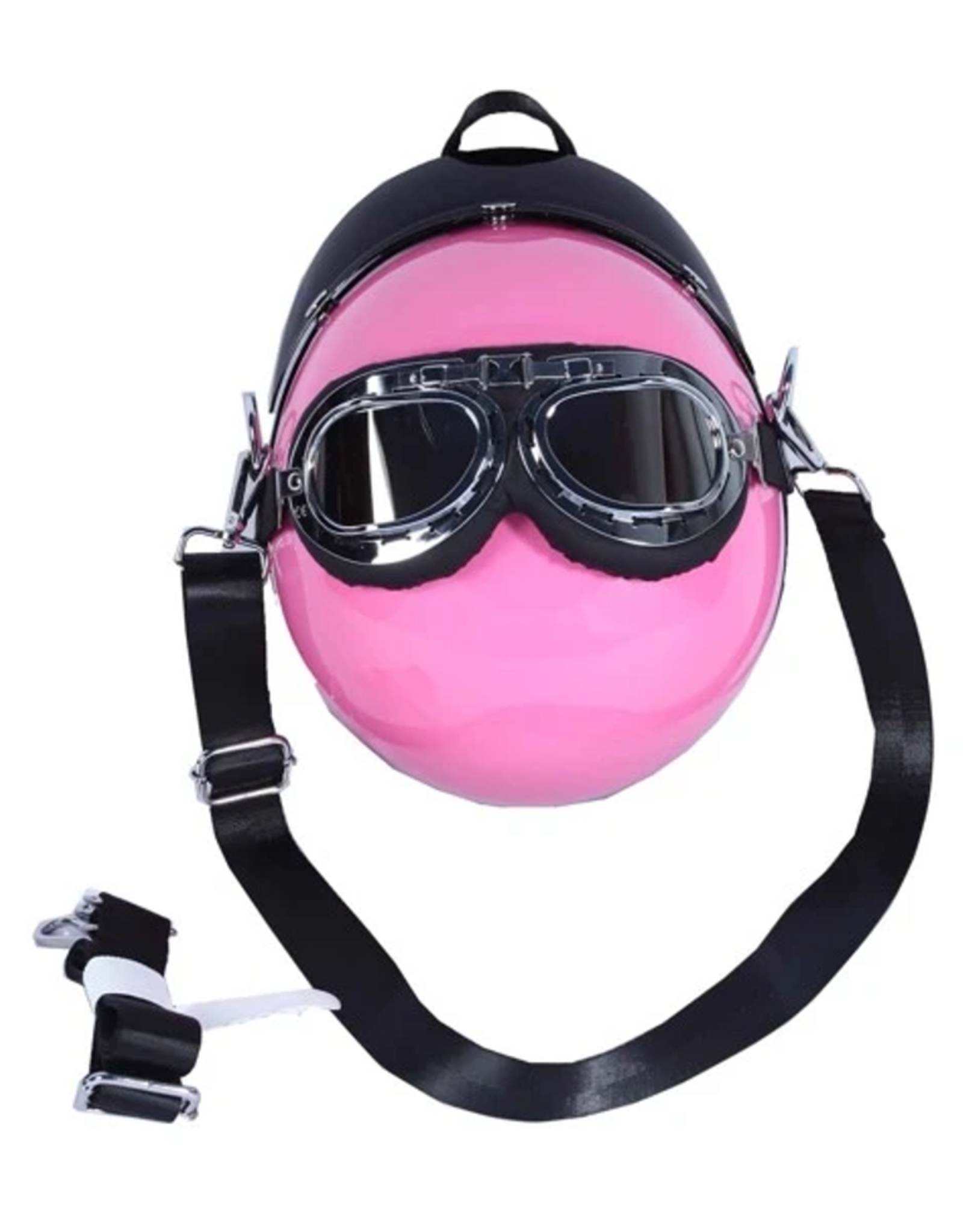 Magic Bags Fantasy bags and wallets - Motorbike helmet backpack-shoulder bag (pink)