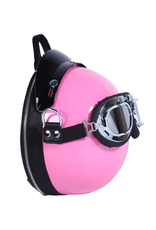 Magic Bags Fantasy bags and wallets - Motorbike helmet backpack-shoulder bag (pink)