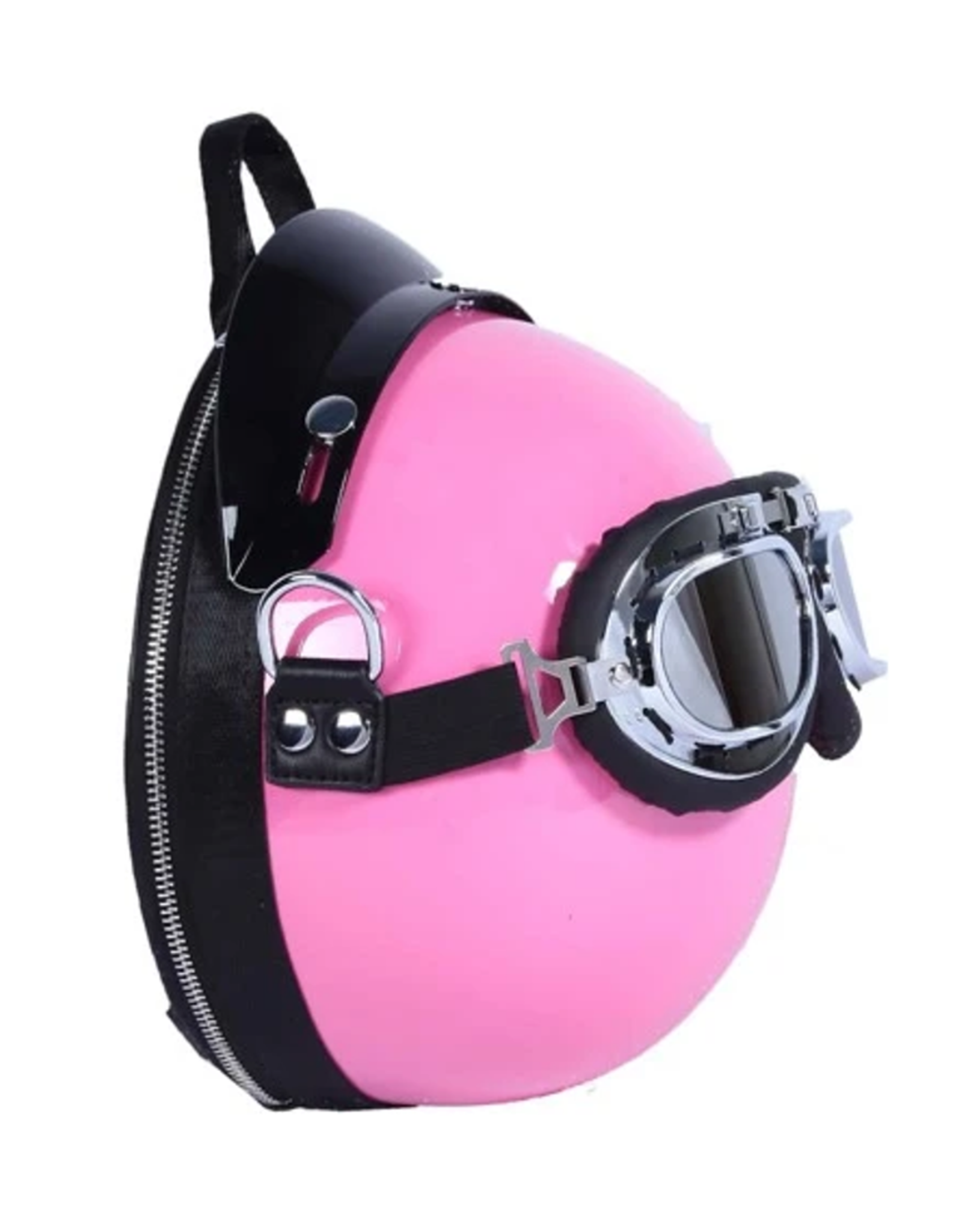 Magic Bags Fantasy bags and wallets - Motorbike helmet backpack-shoulder bag (pink)
