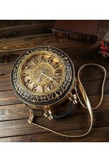 Magic Bags Fantasy bags - Clock bag with Working Clock Vintage Gold