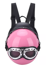 Magic Bags Fantasy bags and wallets - Motorbike helmet backpack-shoulder bag (pink)