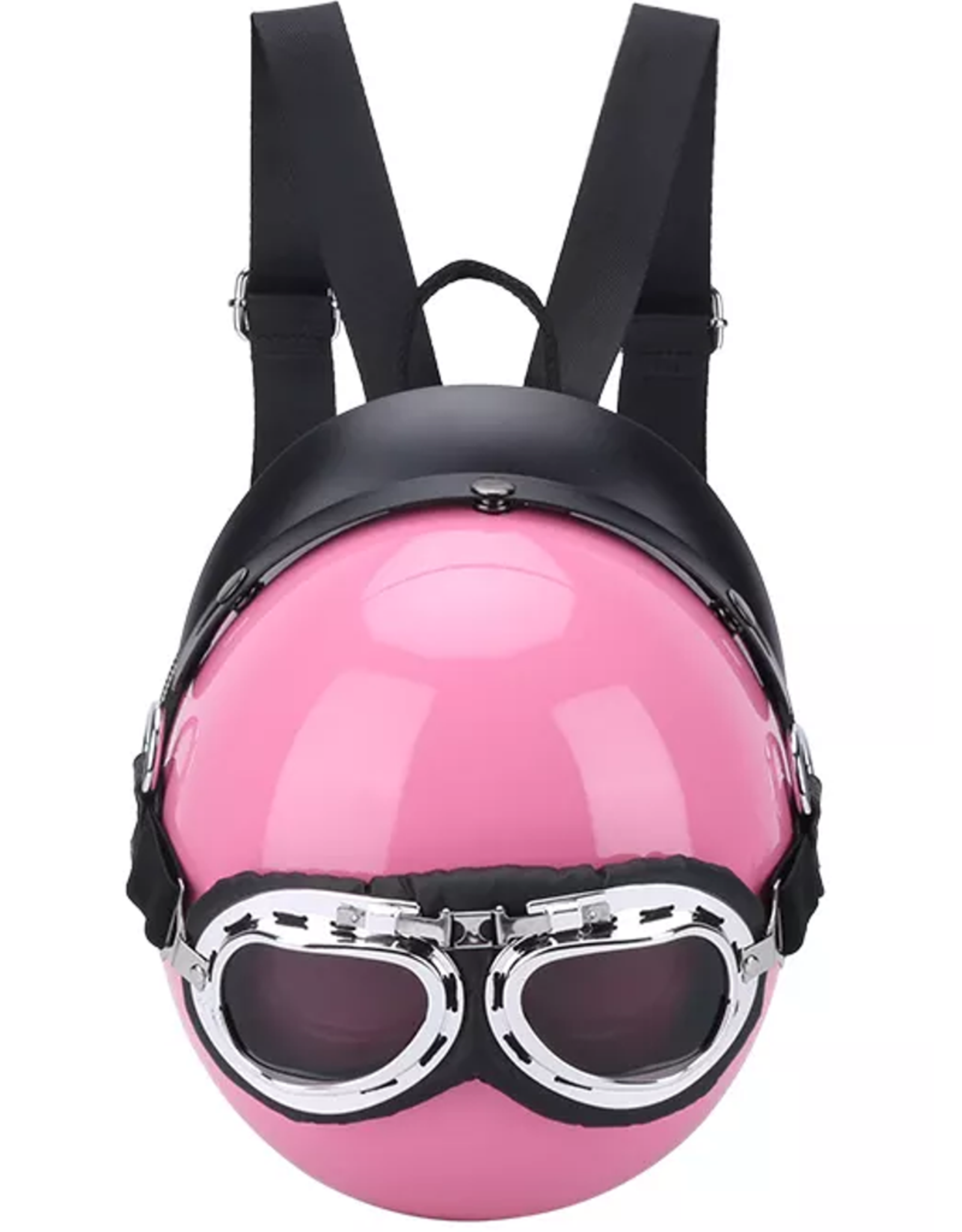 Magic Bags Fantasy bags and wallets - Motorbike helmet backpack-shoulder bag (pink)