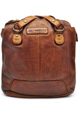 HillBurry Leren rugzakken Leren shoppers - HillBurry rugtas-schoudertas (Cognac)