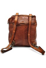 HillBurry Leather backpacks Leather shoppers - HillBurry backpack-shoulder bag  (Cognac)