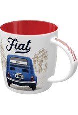 Nostalgic Art Drinkware - Fiat 500 mug - microwave and dishwasher safe